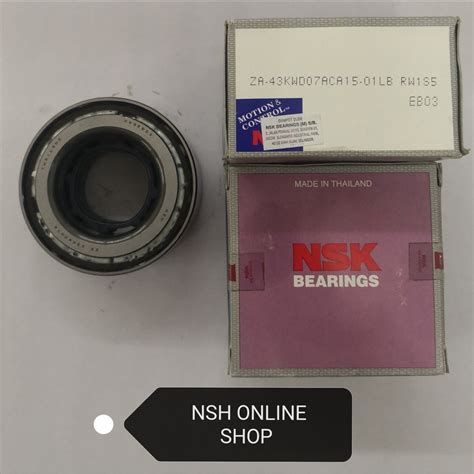 Front Wheel Bearing 100 NSK THAILAND For Toyota Innova TGN40 2005