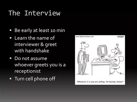 Job Interviewing Techniques Ppt