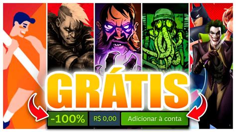 CORRE 4 JOGOS pra PC de GRAÇA na STEAM JOGOS BARATOS pra PC Menos