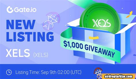 Gate io Startup XELS Airdrop Fırsatı Airdrop Türkiye