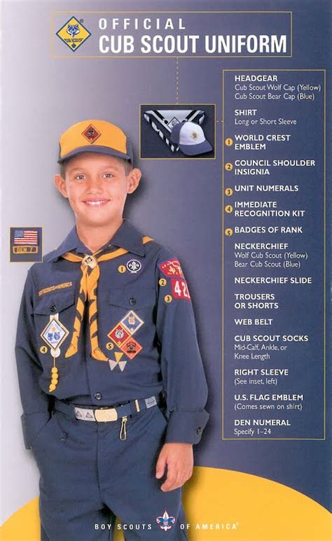 The Wolf Uniform Cub Scout Pack 313cub Scout Pack 313 Bel Air Md