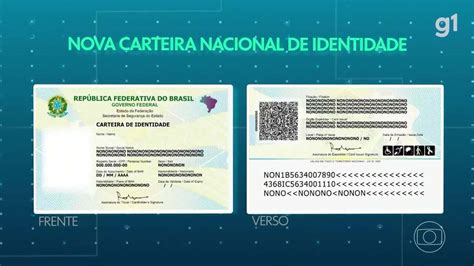 V Deo Adeus Rg Conhe A A Nova Carteira Nacional De Identidade