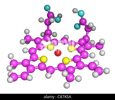 Heme Porphyrin Ring Stock Photo - Alamy