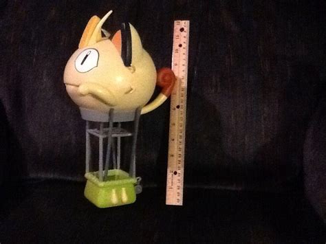 Pokemon X And Y Team Rocket Meowth Hot Air Balloon Toy Very Rare
