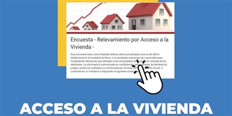 Encuesta Sobre Acceso A La Vivienda