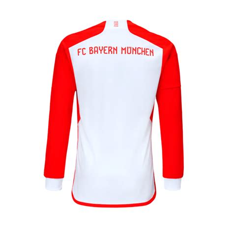 Jersey adidas FC Bayern Home Jersey 2023 2024 White Red Fútbol Emotion