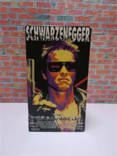 THE TERMINATOR 1984 Starring Arnold Schwarzenegger Vintage VHS De