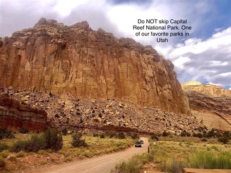 Fruita Campgrounds And Capital Reef National Park And The All American Road