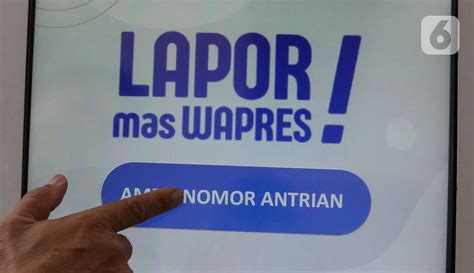 Lewat Lapor Mas Wapres Gibran Terima Aduan Masyarakat Foto Liputan