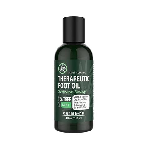 Tea Tree And Mint Therapeutic Foot Oil Derma Nu