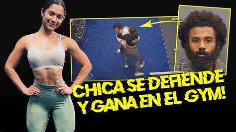 CHICA Se DEFIENDE En El GYM YouTube