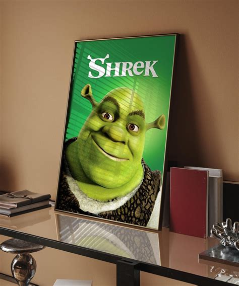 Shrek Movie Poster for Wall Art - Etsy