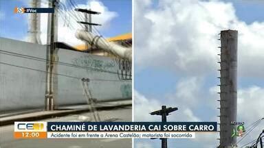 Cetv Edi O Fortaleza Chamin De Lavanderia Cai Em Avenida De