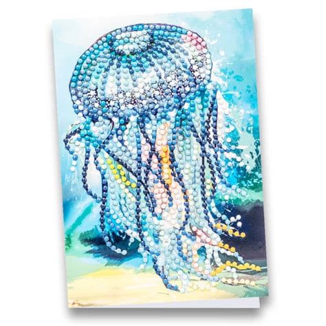 Diamond Painting Grußkarte Strass Leuchtturm 11 5cm x 16 5cm inkl