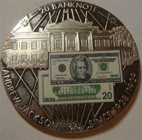 Andrew Jackson Coin $20