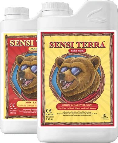 Advanced Nutrients Sensi Terra Part One Two Na Wzrost I Kwitnienie