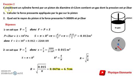 Ntroduire 75 Imagen Formule Pression Force Fr Thptnganamst Edu Vn