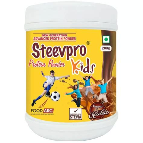 Buy Food Arc Steevpro Protein Powder For Kids Online 19 Off