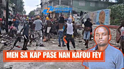 Men Sa Kap Pase Nan Kafou F Y Apr L Fin Sove Nan Prizon Ezechiel