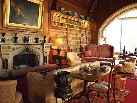 The Library Tyntesfield Wraxall Somerset England Historical