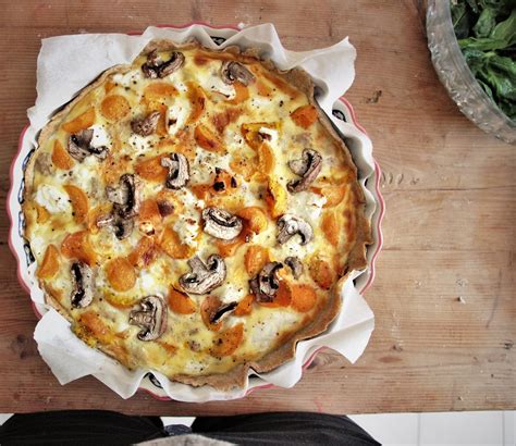 Recette Gourmande D Une Quiche Au Thon Potimarron Champignons La