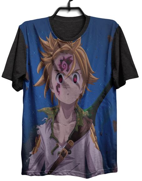 Camiseta Camisa Anime Nanatsu No Taizai 7 Pecados 545 Elo7