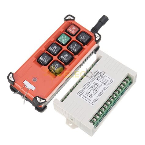 DC12V 24V AC220V 8CH Channel Wireless Remote Control Switch Receiving