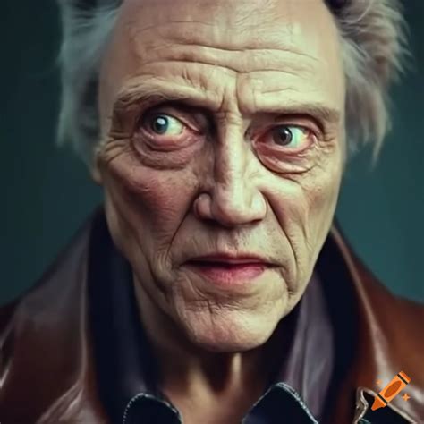 Christopher Walken In Leather Jacket Saying Cowbell