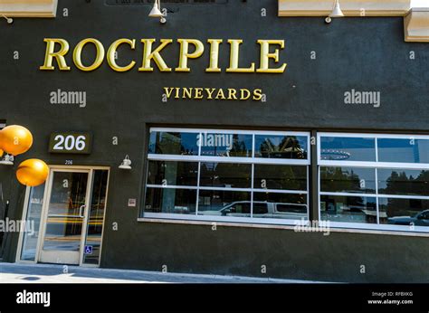 Rockpile Winery Hi Res Stock Photography And Images Alamy