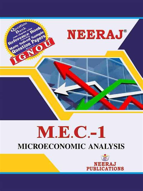 Neeraj IGNOU Books E Books PDF MEC 1 Micro Economic Analysis English