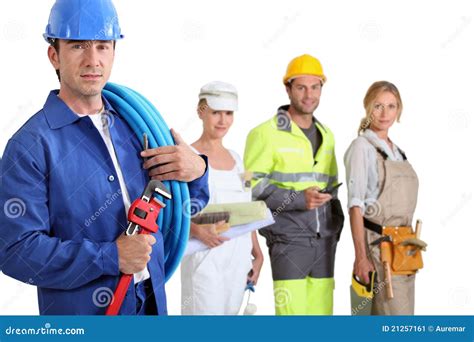 Different Trades Stock Image Image 21257161