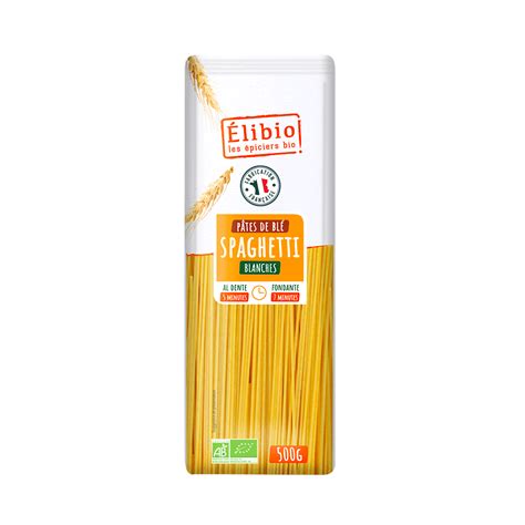 Spaghetti blancs Bio 500g Elibio les épiciers bio