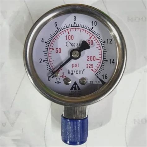 Inch Mm Hydraulic Pressure Gauge Bar At Rs In Mumbai