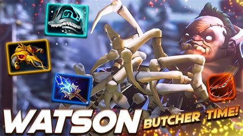 Watson Pudge The Butcher Dota 2 Pro Gameplay Watch Learn YouTube