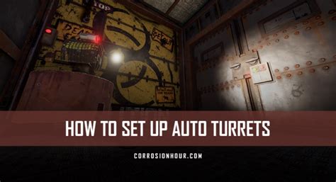 How To Set Up Auto Turrets In Rust How To Guides