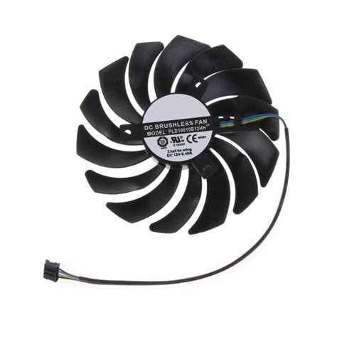 Mm Pld S Hh Pin V Vga Fan Graphics Card Cooling Fan For