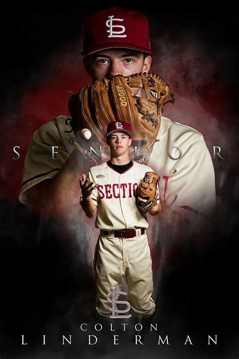 Baseball Senior Night Poster