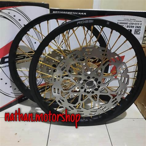 Jual ROSSI Velg Rossi Jari2 Paketan Satria FU 140 140 17 Satu Set