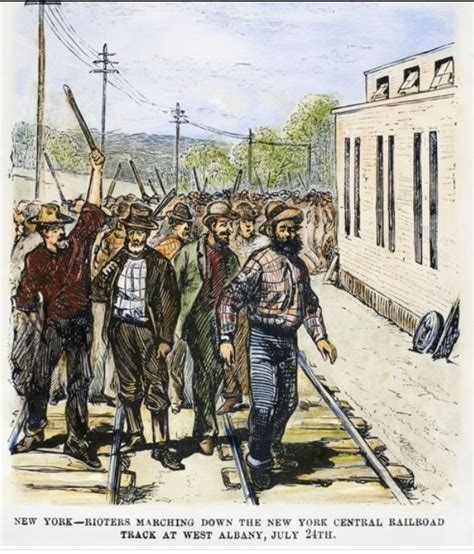 Great Railroad Strike Of 1877 Timeline