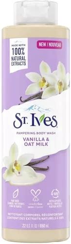 Gel De Ba O St Ives Pampering Vainilla Y Leche De Avena Ml