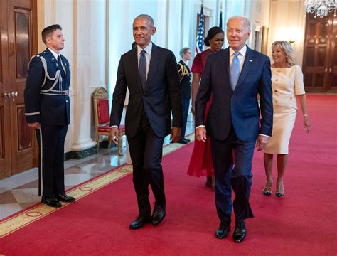 Michelle and Barack Obama Unveil Official White House Portraits
