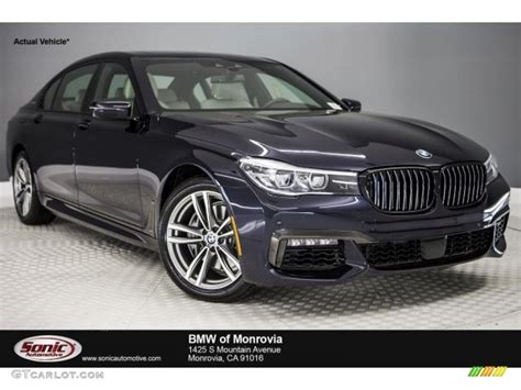 2018 Carbon Black Metallic Bmw 7 Series 740i Xdrive Sedan 122174611 Car Color