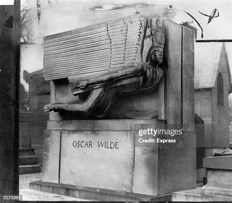 The Tomb Of The Irish Author And Playwright Oscar Wilde Designed By