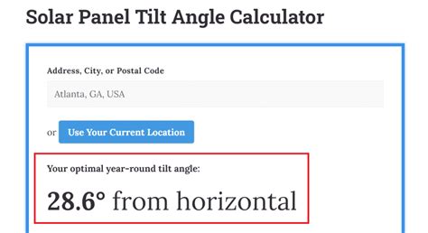 Solar Panel Tilt Angle Calculator Footprint Hero