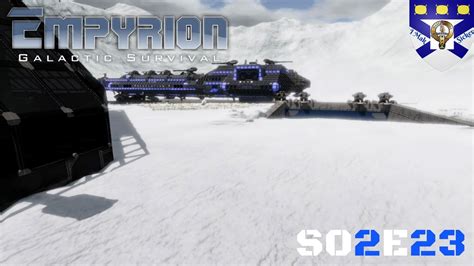 Empyrion Galactic Survival S02 Ep 23 Starport Begins Multiplayer