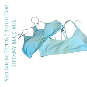 YMI Intimates Sleepwear Duo Tiffany Blue Bikini Topssports Bras Mlg Poshmark