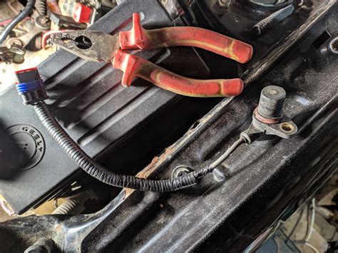 Оборвало провод датчика коленвала — Geely CK, 1,6 л, 2009 года ...