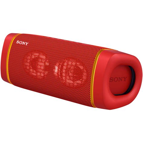 Sony SRS XB33 Portable Bluetooth Speaker Red SRSXB33 RZ B H