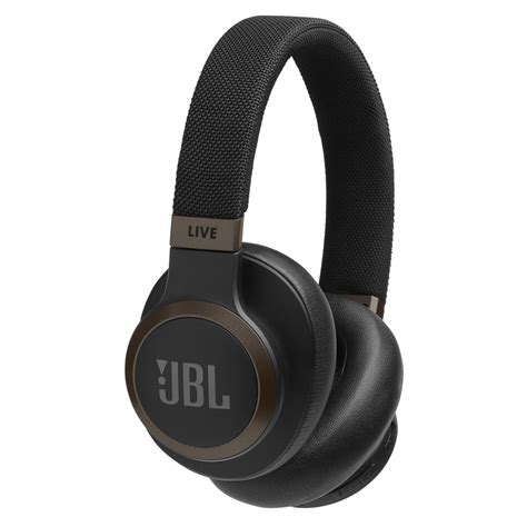 JBL Bluetooth Noise-Canceling Over-Ear Headphones, Black ...