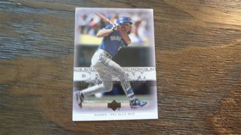 Upper Deck Dream Honor Roll Roberto Alomar Baseball Card Ebay